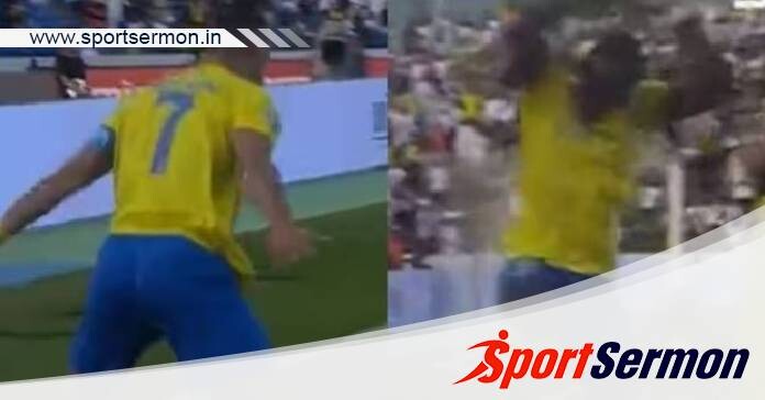 SEE! Sadio Mane joins Cristiano Ronaldo's goal celebration  