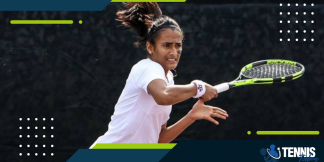 ITF Women's Open Tennis : Rutuja Bhosale  ने  Valentini Grammaticopoulo  को हराकर  राउंड-ऑफ-16 में प्रवेश किया  