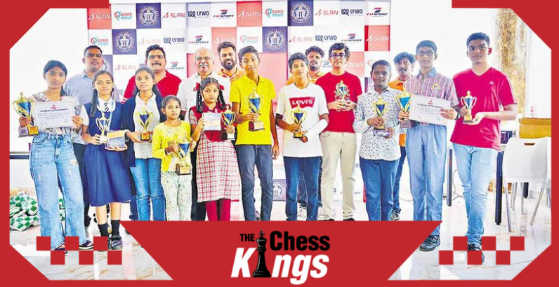 हर्षिता, विधुन ने स्लैन स्पोर्ट्स इंटर-स्कूल शतरंज टूर्नामेंट में जीत हासिल की  