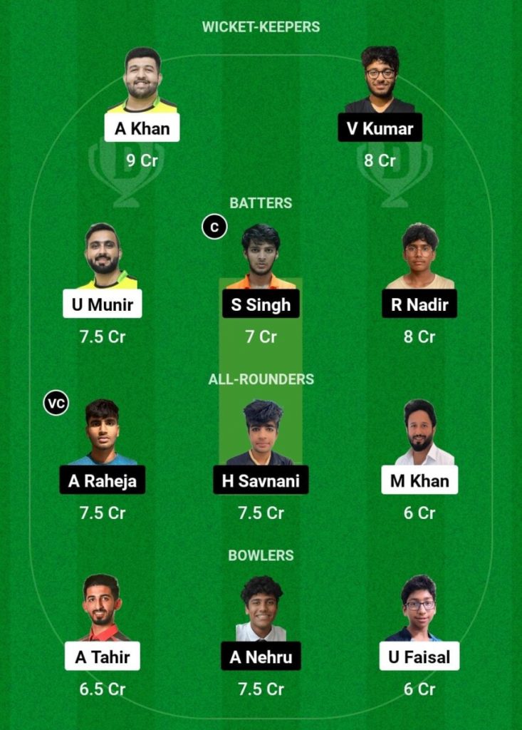 SLW vs DCS Live Score, Match 27, ICCA Arabian T20 League  