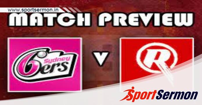 SS vs MR Live Score, BBL 13 Match 2 Prediction & Preview  
