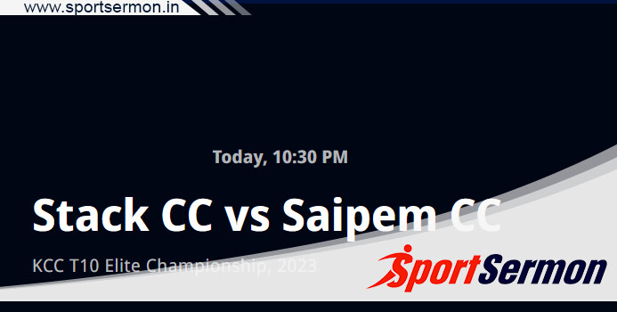 STA vs SAI Live Score, Match 27, KCC T10 Elite Championship  