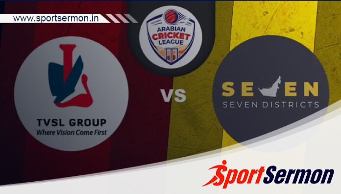 SVD vs TVS Live Score, Match-73, ICCA Arabian T20 League  