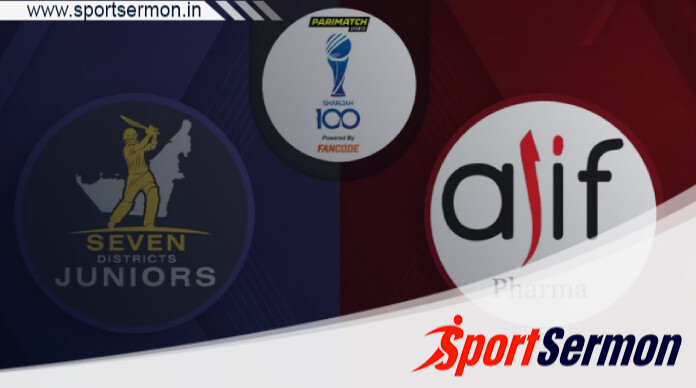 SVDJ vs ALP Live Score, Match 1,Sharjah Hundred League 2023  