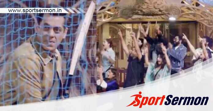 Salman Khan plays cricket bringing WC fever in BB17 house!  