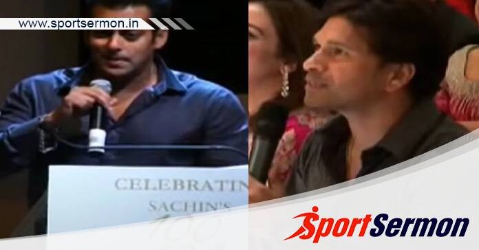 Sachin Tendulkar predicted Virat Kohli breaking his record!  