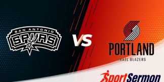 San Antonio Spurs vs Portland Trail Blazers, NBA 2023-24  