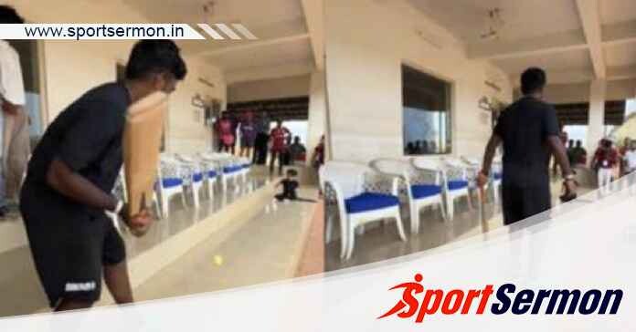 Watch: Sanju Samson plays cricket with specially-abled fan  