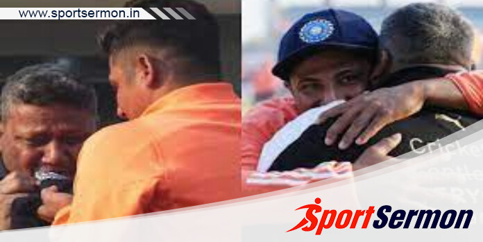 Sarfaraz Khan Father become Emotional on his Test debut  