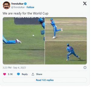 IND vs NEP: Fans Troll Indian Fielders for dropped catches  