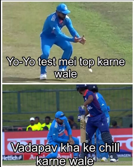 Top Funny memes as Nepal scores 230 runs in Asia Cup 2023  