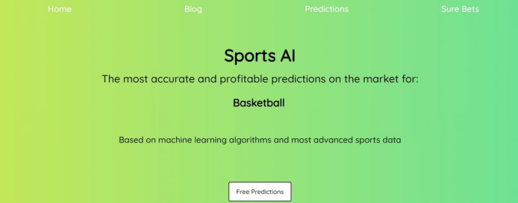 Best AI software for Basketball Predictions  