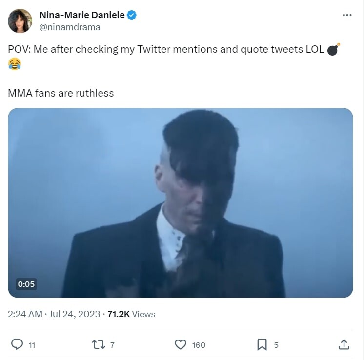 From Vogue to UFC Nina-Marie reflects on her journey  