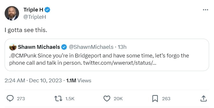 CM Punks appears on NXT Deadline, shares ring with HBK  