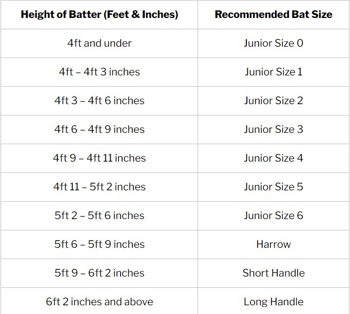 Different Types Of Cricket Bats  