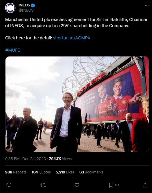Who is Jim Ratcliffe? Know about the new Man Utd co-owner Who is Jim Ratcliffe? Know about the new Man Utd co-owner