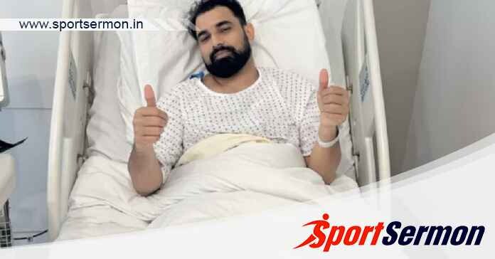 Pacer Mohammed Shami drops fitness update after surgery  
