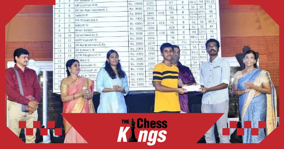 D A V Krida Kendram Rapid Rating Open 2023 को किसने जीता?  