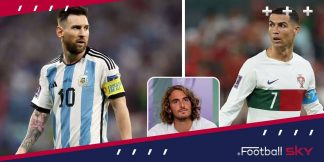 जब टेनिस स्टार Stefanos ने रोनाल्डो और मेस्सी में से एक को चुना  