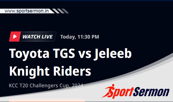TGS vs JKR Live Score, Match 53, KCC T20 Challengers Cup  