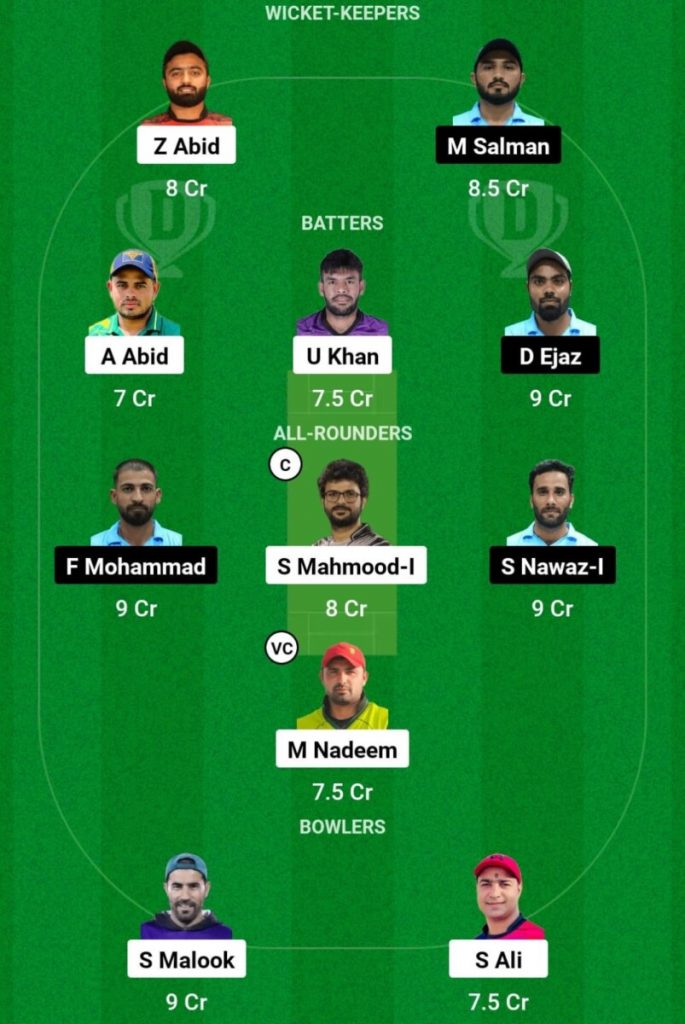 TVS vs GED Live Score, Match 31, ICCA Arabian T20 League  