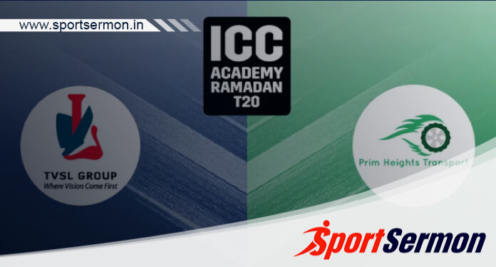 TVS vs PHT Match Prediction Match 8 ICC Academy Ramadan T20  