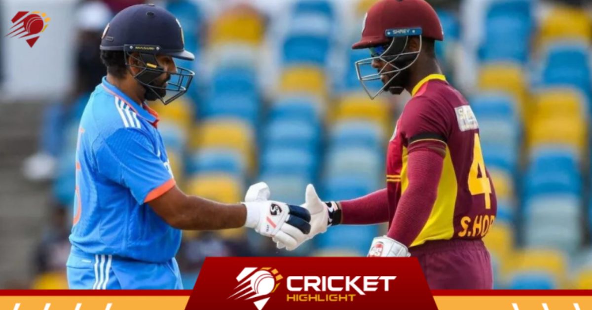 IND vs WI: पहले ODI Match में भारत 5 विकेट से जीता  