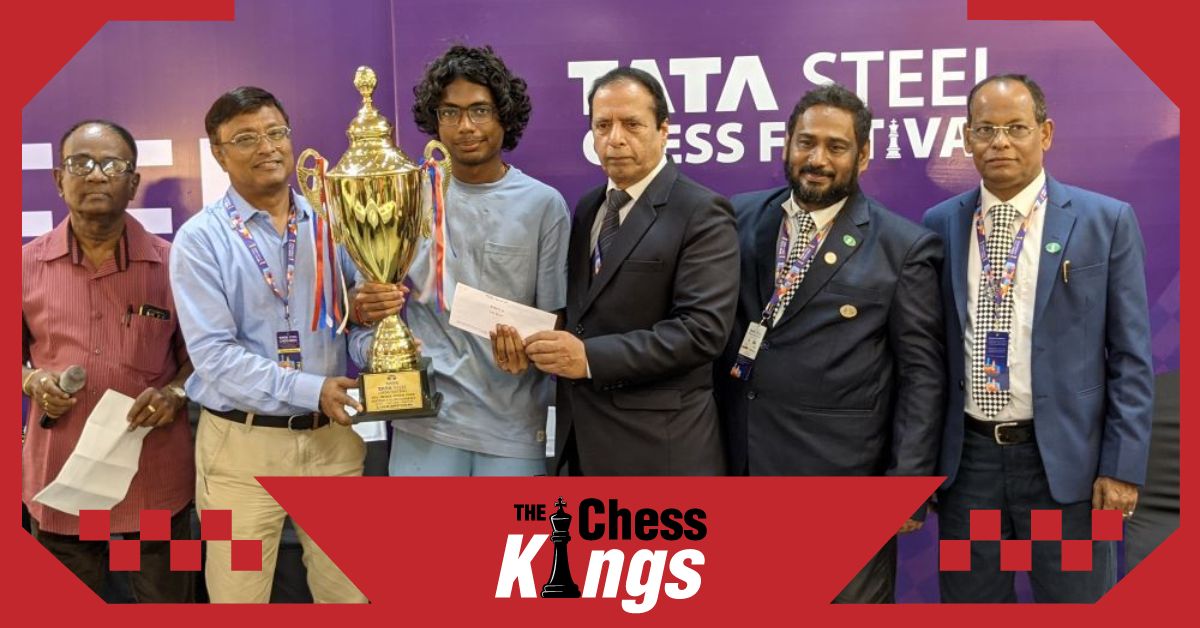 Tata Steel Chess Festival के विजेता बने श्रेयण मजूमदार  