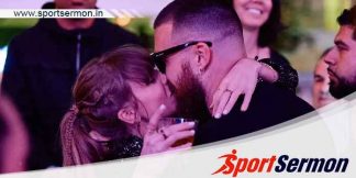 Travis Kelce & Taylor Swift kiss dancing on 'Love Story'  