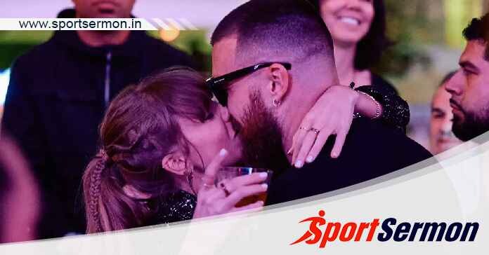 Travis Kelce & Taylor Swift kiss dancing on 'Love Story'  