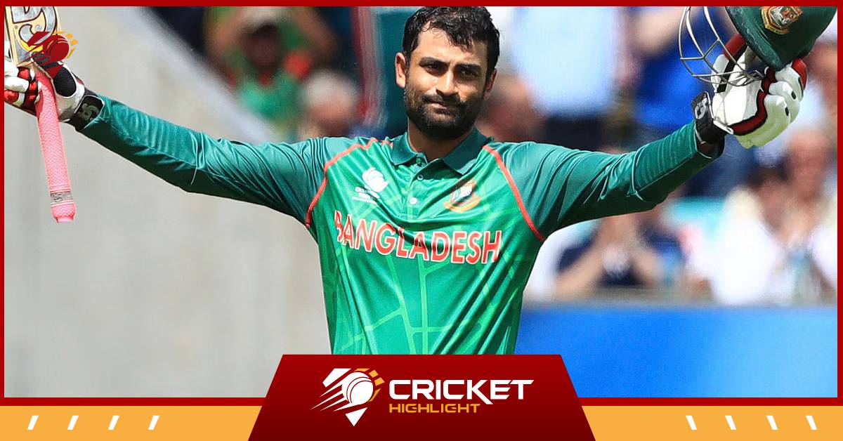 तमीम  ने अंडर-19 खिलाड़ियों को Custom Cricket Bats बांटा  