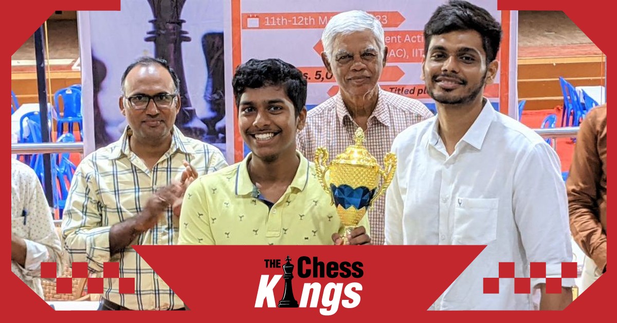 GM प्रणव वेंकटेश बने 5वें Shaastra रैपिड रेटिंग 2023 के विजेता  