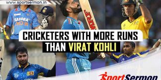 Cricketers With More Runs than Virat Kohli  