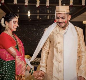 CSK bowler Tushar Deshpande gets married to Nabha Gaddamwar  