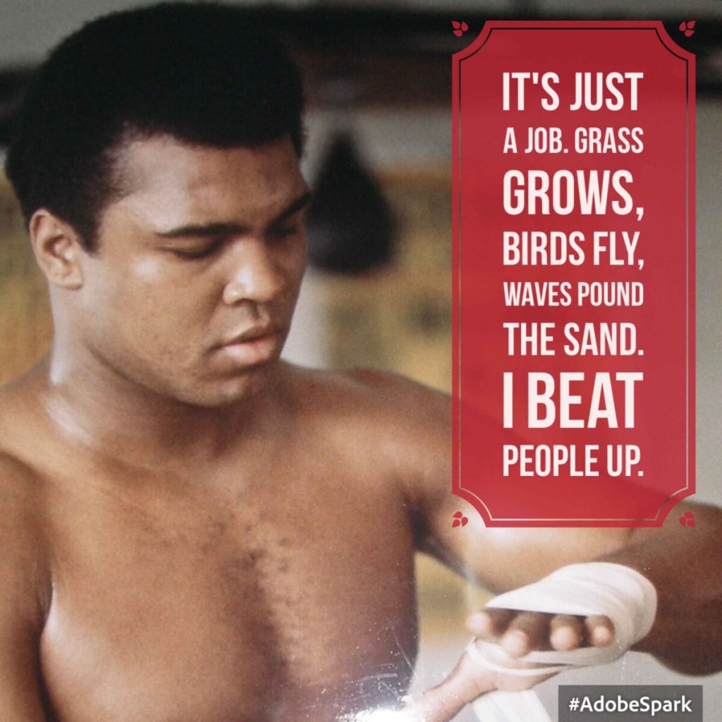 "I make medicine sick" 19 Inspiring Muhammad Ali Quotes  