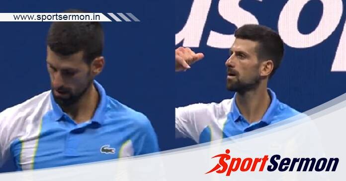 Novak Djokovic imitates Ben Shelton after beating him  