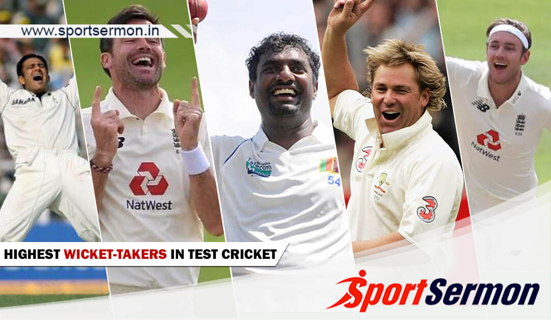 Highest Wicket-Takers In Tests  