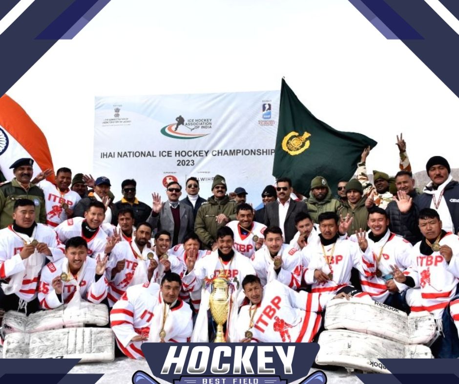 ITBP ने लगातार तीसरी बार National Ice Hockey Championship पर किया कब्जा  