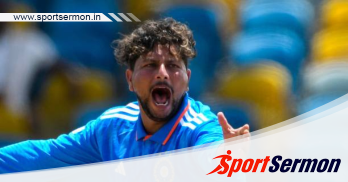 Kuldeep Yadav Completes 50 T20i Wickets For India  