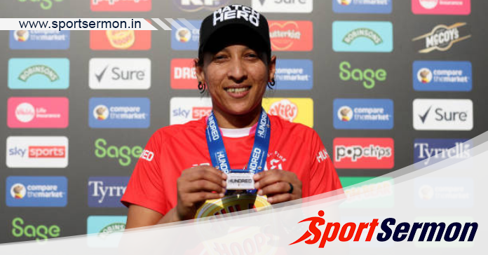 Shabnim Ismail Takes a Hat-trick in Women's The Hundred  