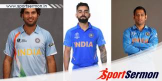 Indian Cricket Team Jersey from 1992 to 2019 World Cup  