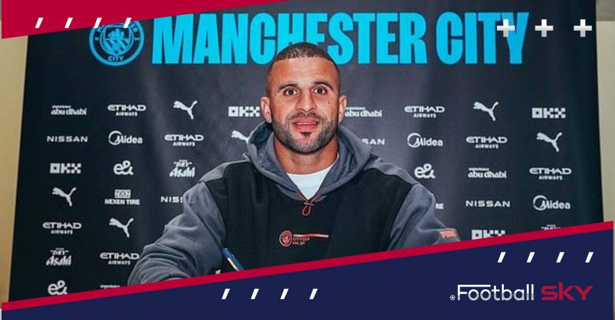 वॉकर ने मैंचेस्टर सिटी के लिए साइन किया नया कंट्रैट  