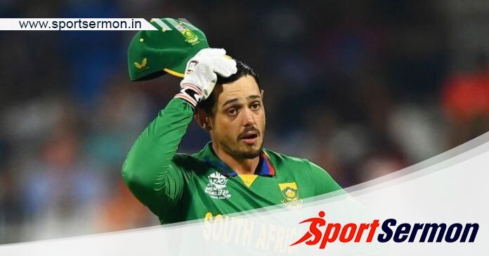 De Kock Explains Why Didn't Take the Knee During World Cup  