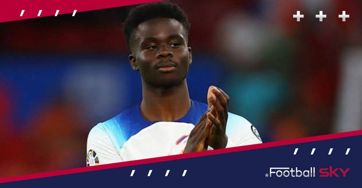 चोट के बावजूद भी साका को इंग्लैंड टीम मे लिया गया  