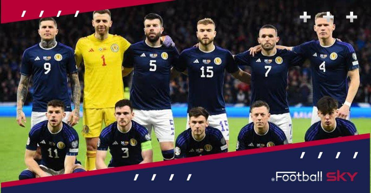 स्कॉटलैंड पहुँची 2024 के यूरो कप मे  