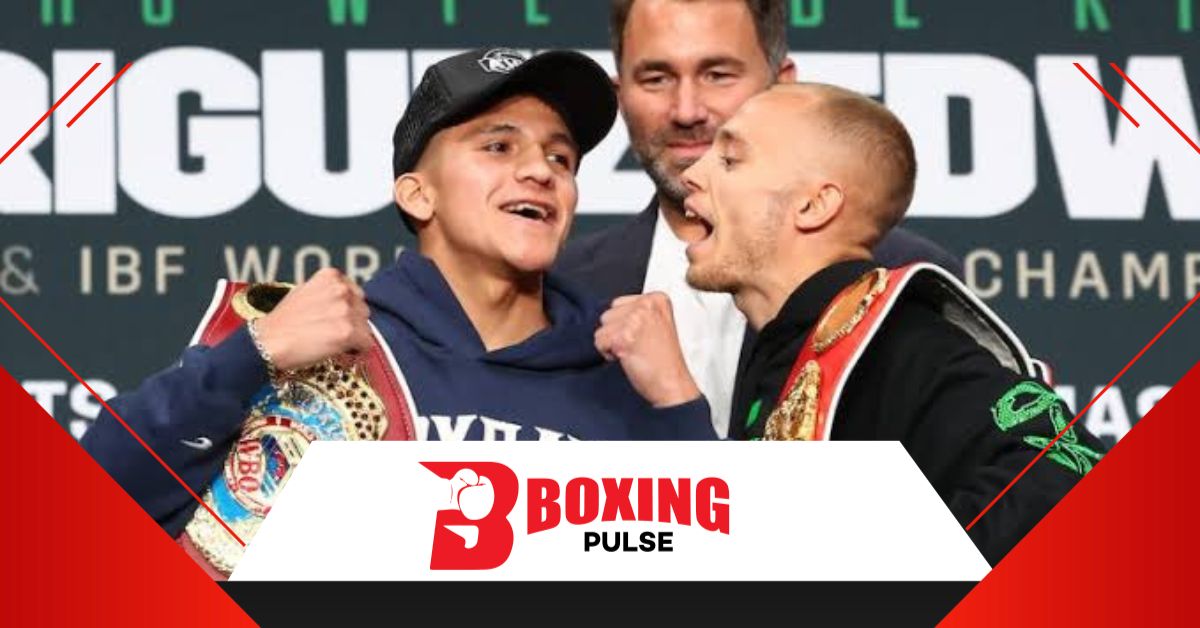 जेसी रोड्रिग्ज बनाम एडवर्ड्स के मुकाबले से पहले किया वेट इन  