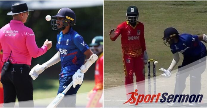 U19 World Cup: England Batter's Wicket Fuels Spirit Debate  