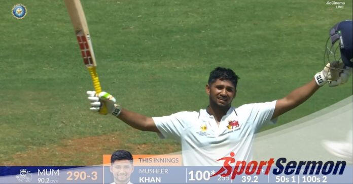 Musheer Khan Makes History with Maiden Ranji Final Ton  