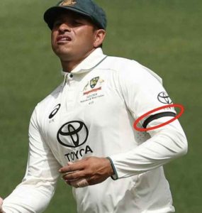Usman Khawaja on being charged for wearing black armband  