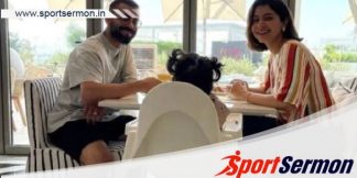 #TB Pic: Virat & Anushka with daughter enjoying breakfast!  